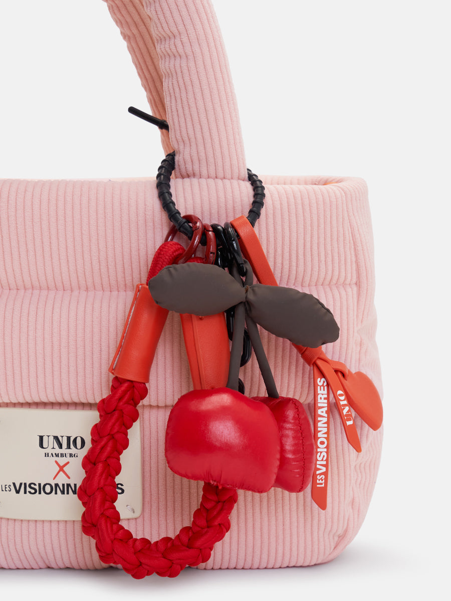 PUFFY CHERRY CHARM - cherry red 9021