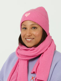 UNIO Hamburg MÜTZEN LILLE HEART neon pink