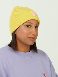 UNIO Hamburg MÜTZEN LILLE HEART neon pink