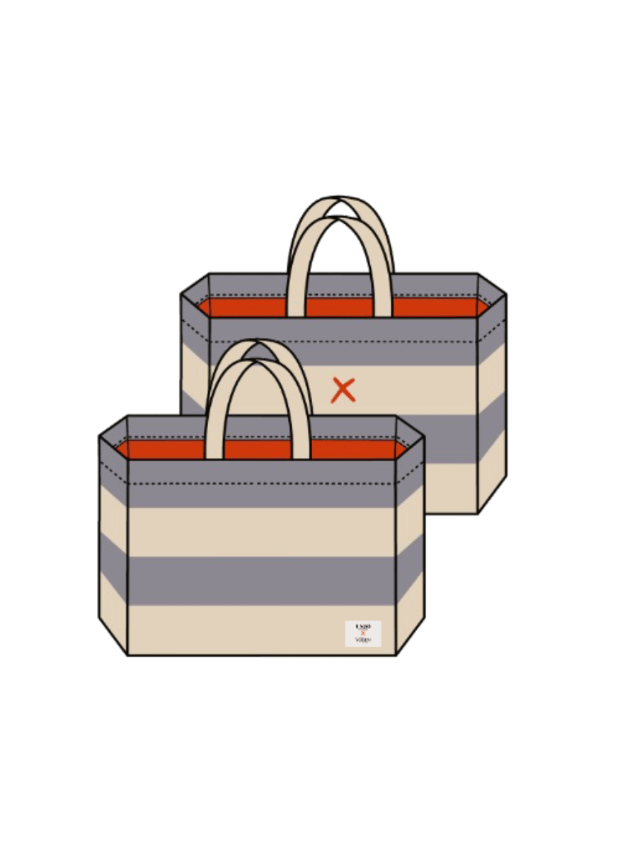 UNIO Hamburg FROTTIER LINOSA - STRANDTASCHE