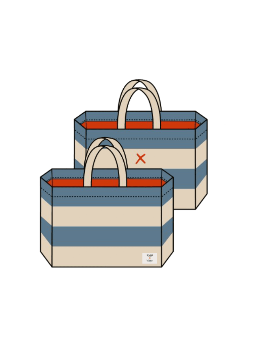 UNIO Hamburg FROTTIER LINOSA - STRANDTASCHE