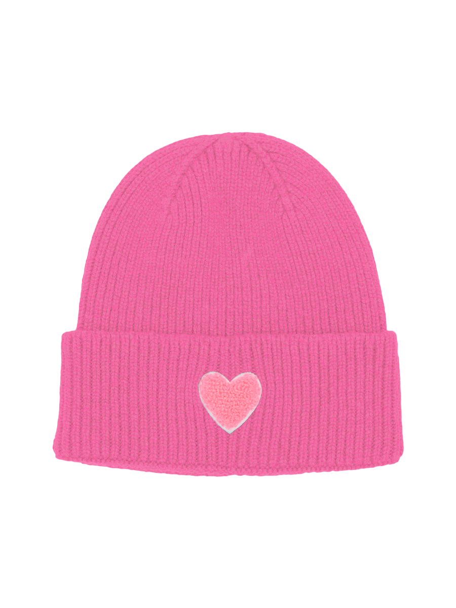 UNIO Hamburg MÜTZEN LUND Heart neon pink