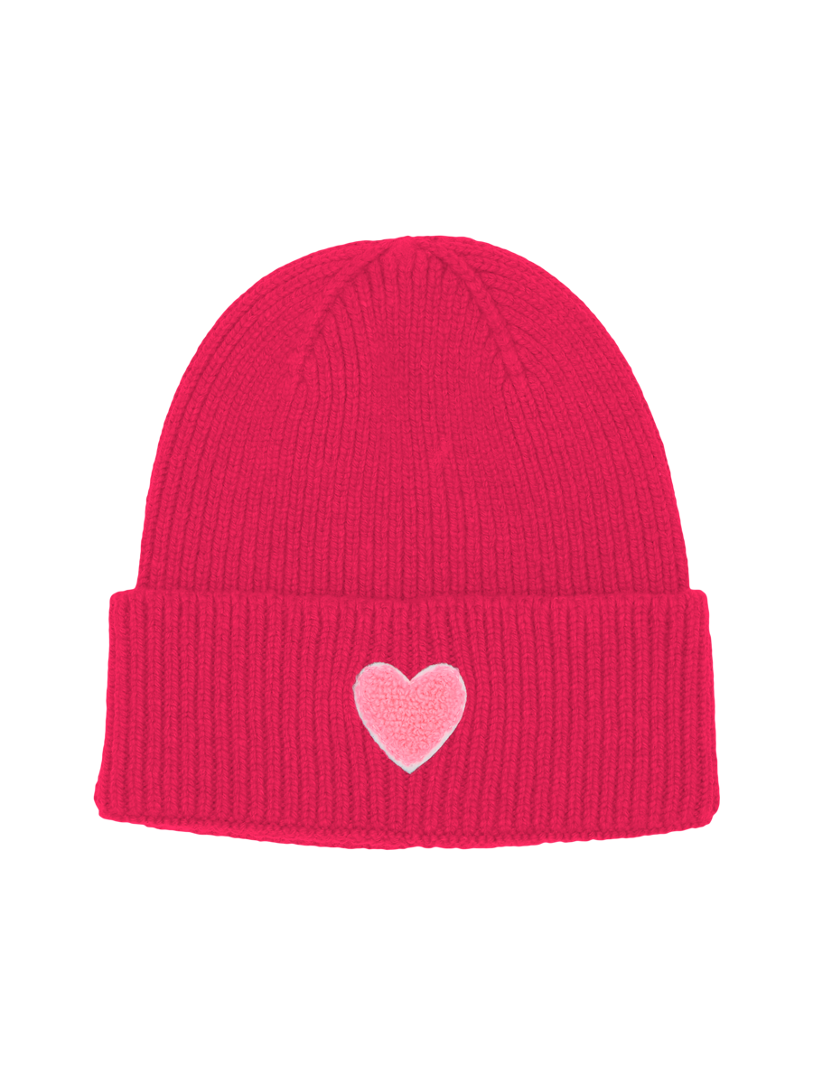 UNIO Hamburg MÜTZEN LUND Heart neon pink