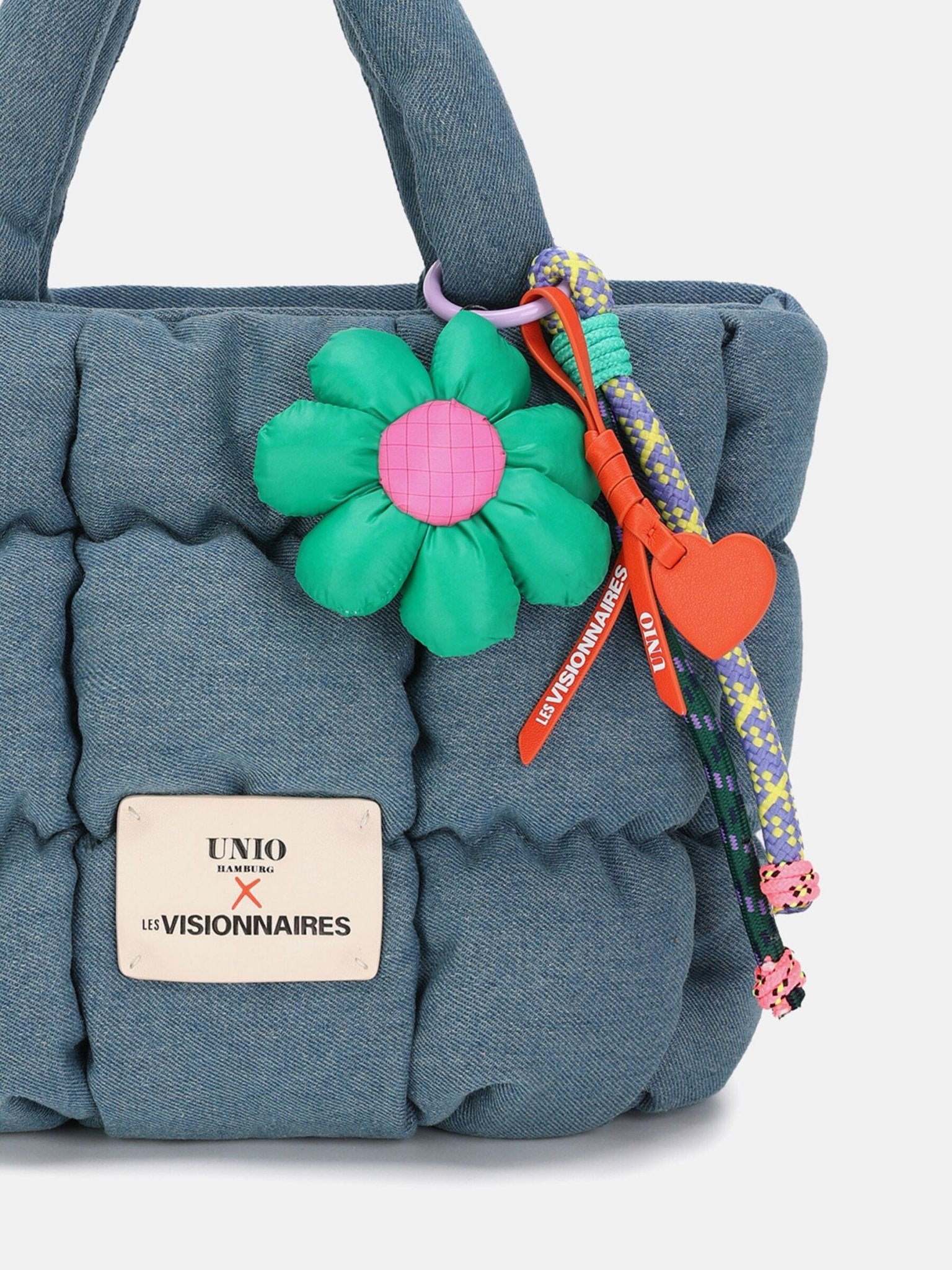 UNIO Hamburg ACCESSOIRE MULTICOLOR PUFFY FLOWER - multicolor green 5046