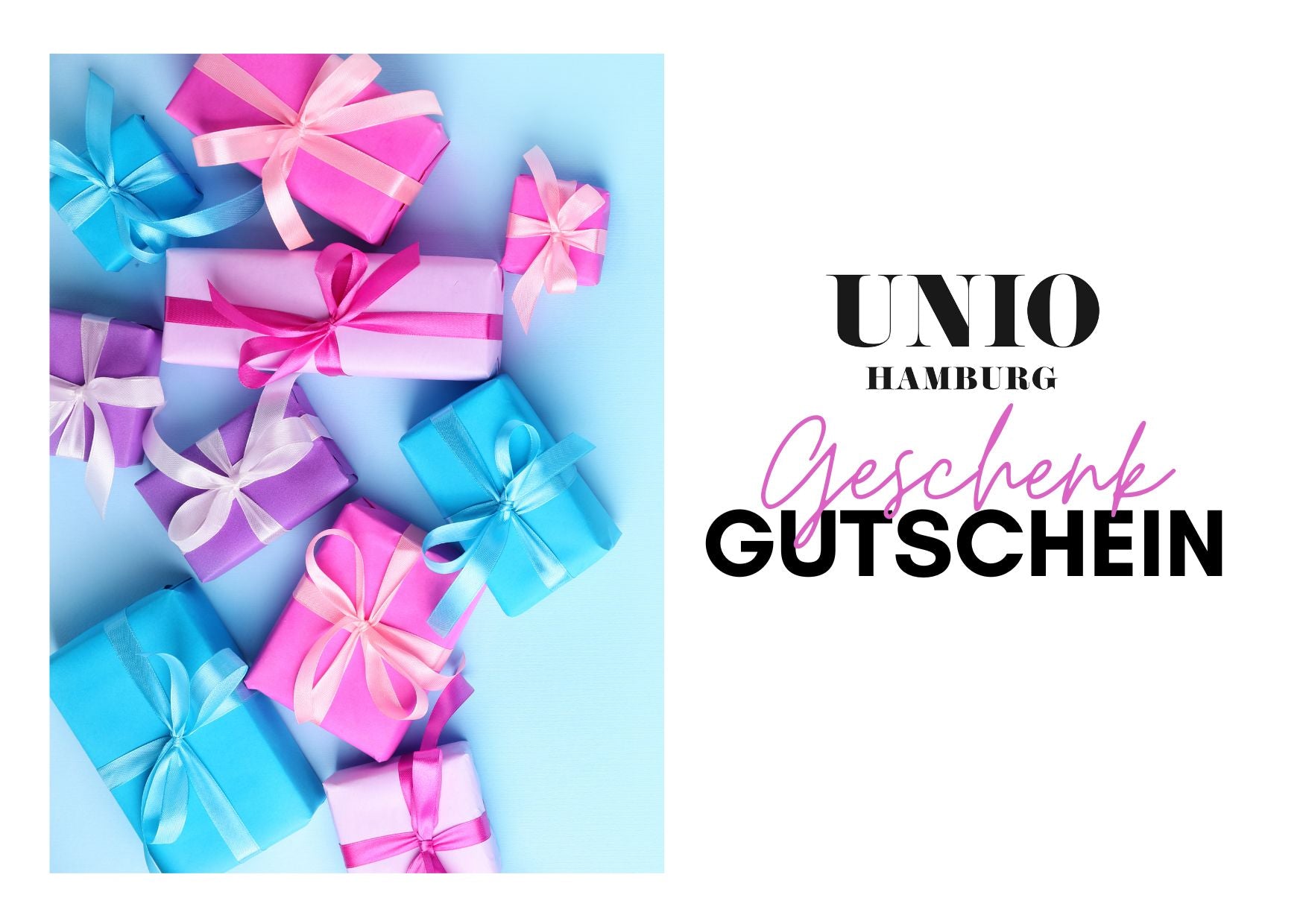 UNIO Hamburg GESCHENKGUTSCHEIN UNIO HAMBURG Geschenkgutschein