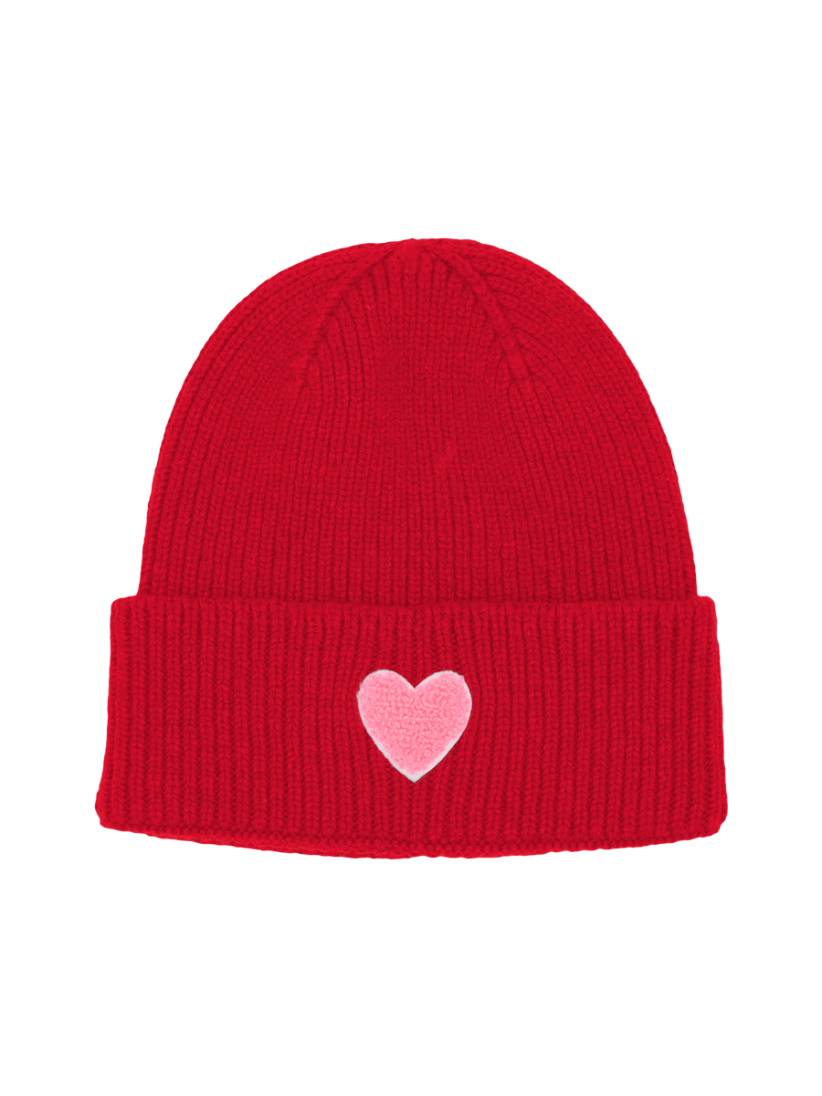 UNIO Hamburg MÜTZEN LUND Heart neon pink