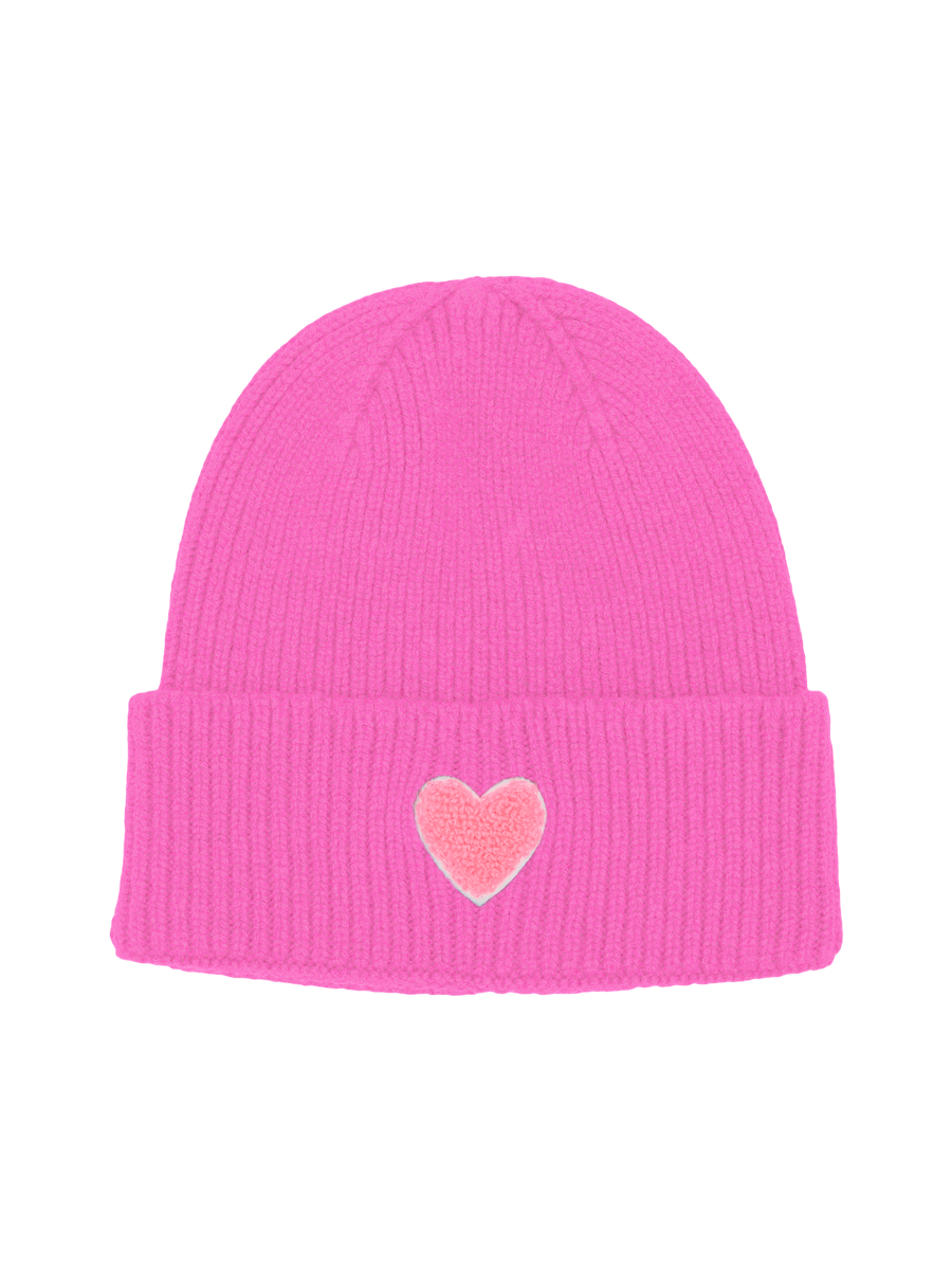 UNIO Hamburg MÜTZEN LUND Heart neon pink