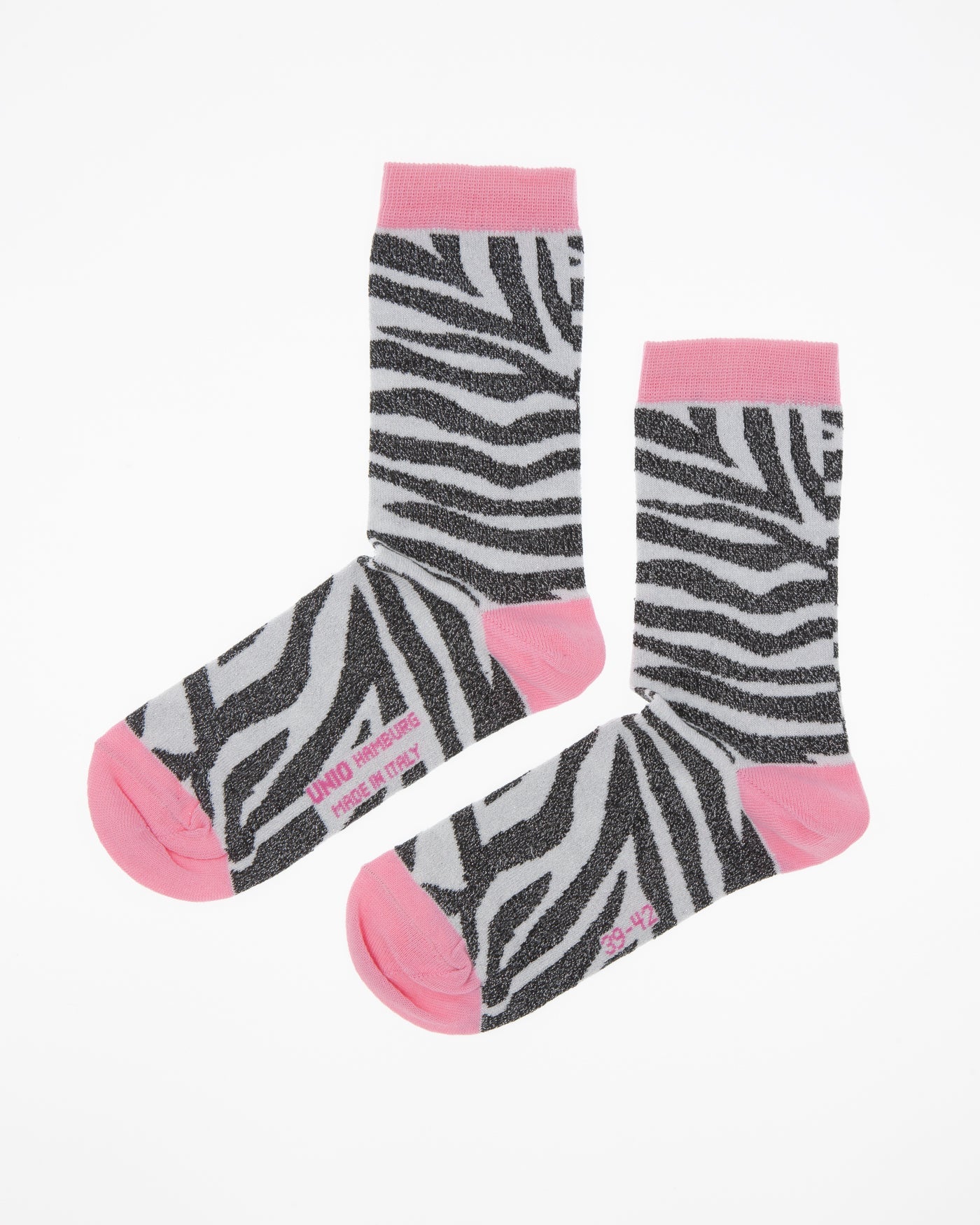 UNIO Hamburg Socken GLAM ZEBRA