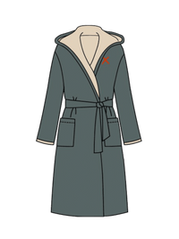 UNIO Hamburg FROTTIER VIVARA - KAPUZENMANTEL